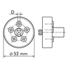 Kép 2/2 - SLM csatlakozó elem 5x4mm